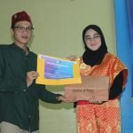 Mahasiswi Sekolah Tinggi Pesantren Darunna'im Mengikuti Lomba Orasi Keperempuan