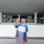 Juara 1 lomba puisi bahasa inggris Se Nasional yang di adakan di kampus UIN Banten, dalam acara EEC (ESA English Competition)